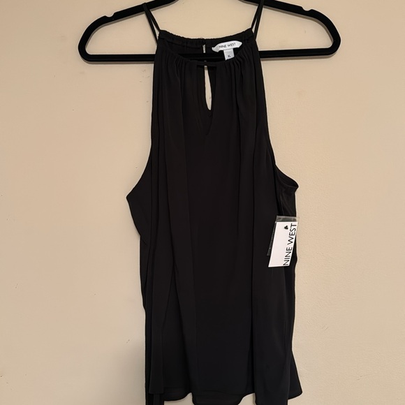 NWT Beautiful, Nine West High Neck, Keyhole Tank Top - Picture 1 of 5
